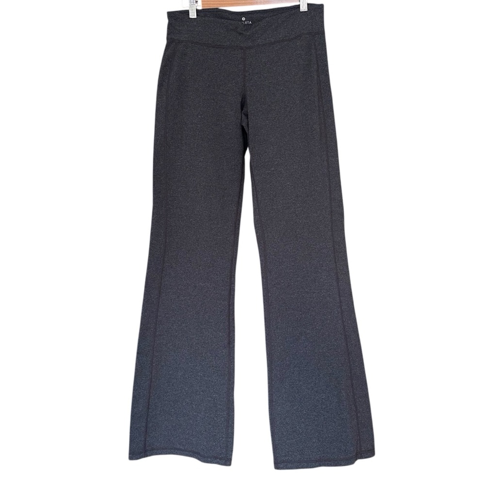 Athleta Kickbooty Boot Cut Flare Yoga Pants Medium Tall - Picture 3 of 15